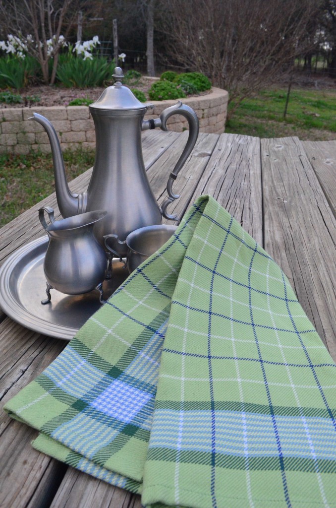 Sage plaid